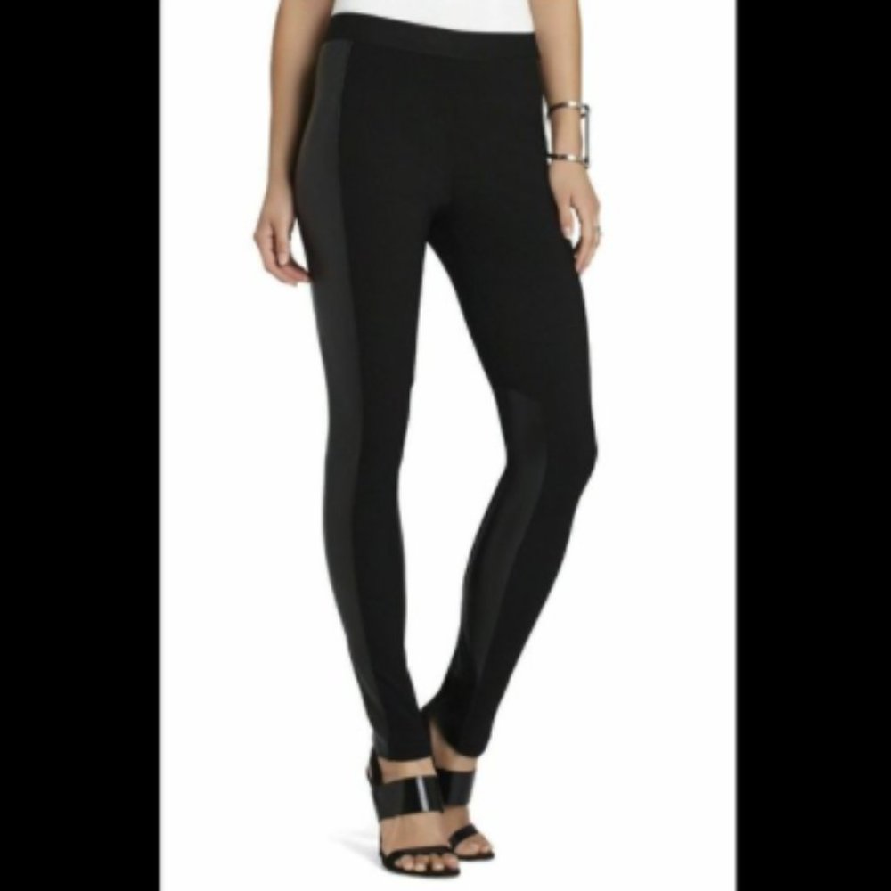 BCBG Max Azria Caragh Faux Leather Leggings XS